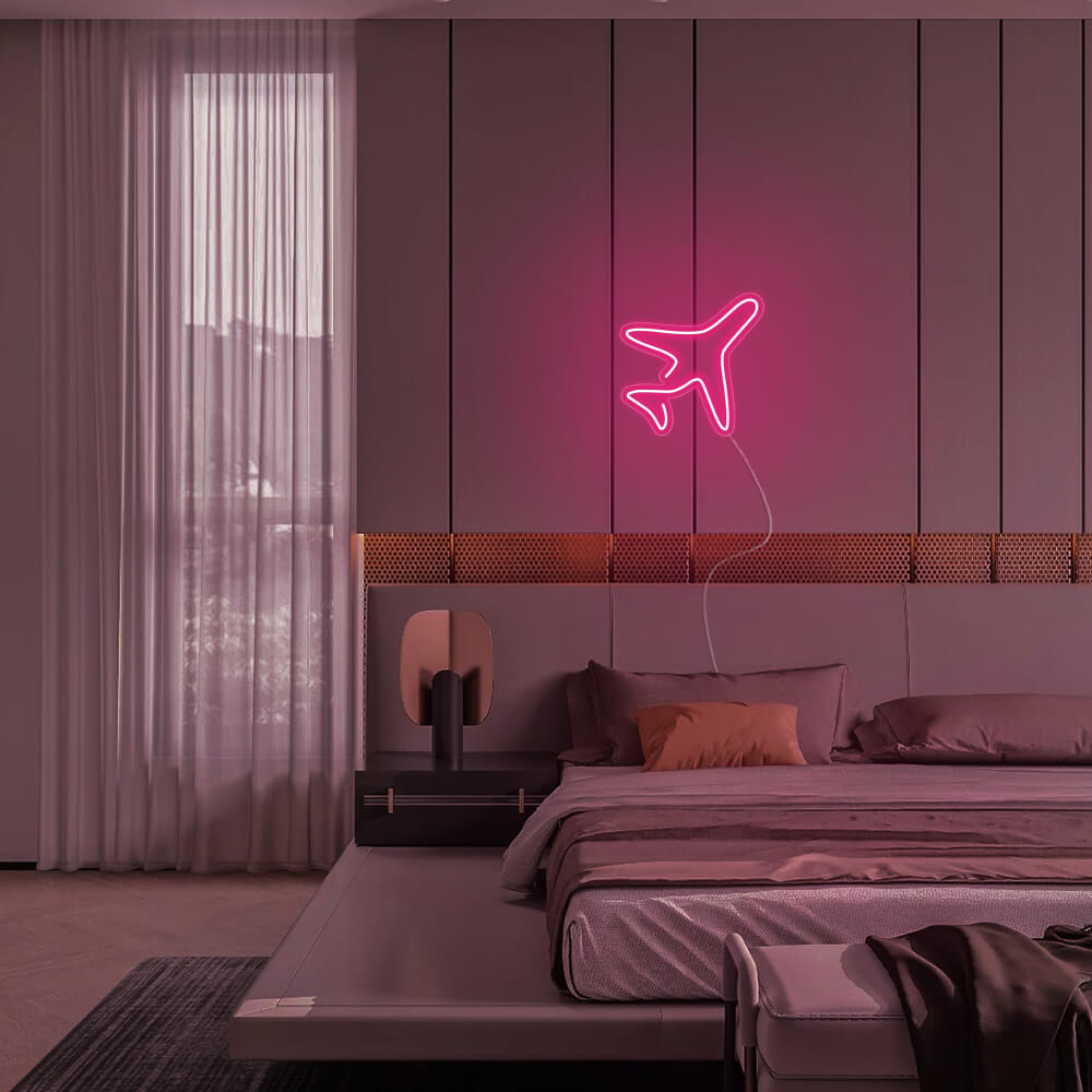 Mini Airplane - LED Neon Signs