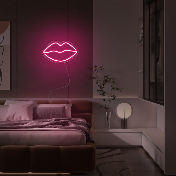Mini Lips - LED Neon Signs