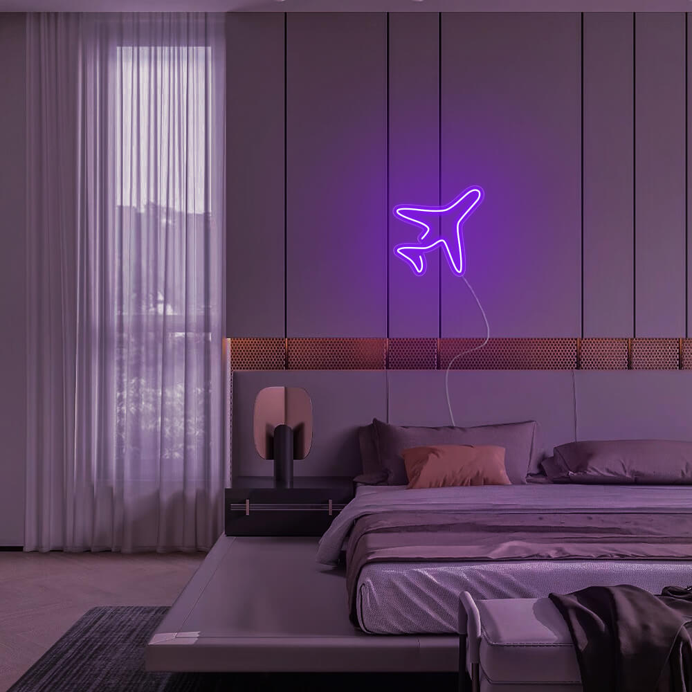 Mini Airplane - LED Neon Signs