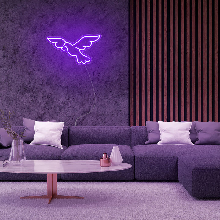 Mini Pigeon Bird - LED Neon Signs