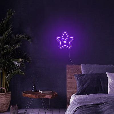 Mini Smile Star - LED Neon Signs