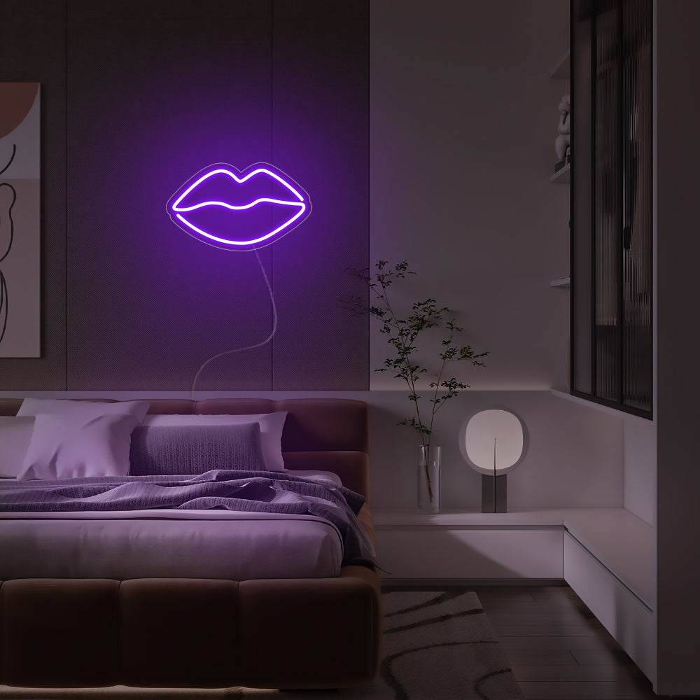 Mini Lips - LED Neon Signs