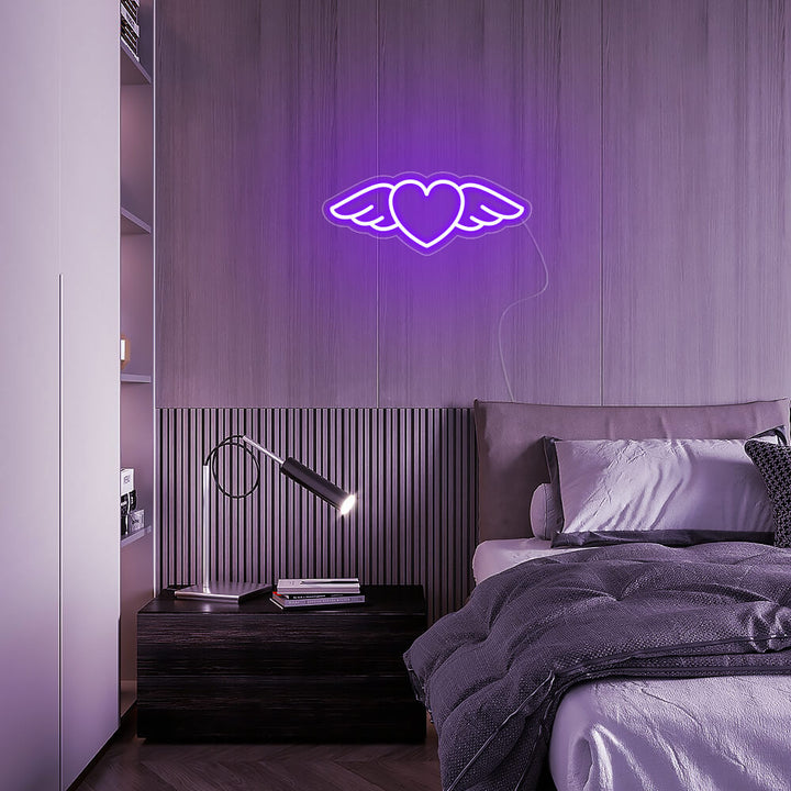 Mini Flying Heart - LED Neon Signs