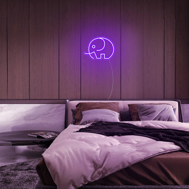 Mini Elephant - LED Neon Signs