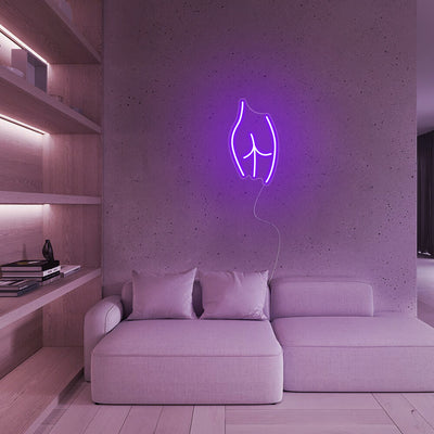Mini Artistic Buttocks - LED Neon Signs