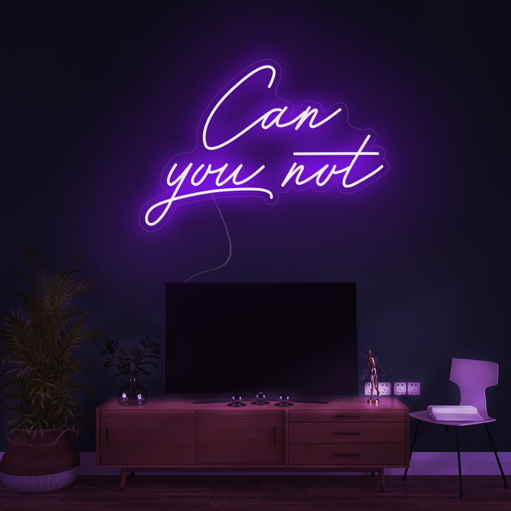 Can you not- LED Neon Signs