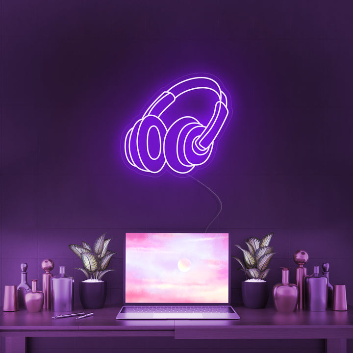 Headphones- LED Neon Signs