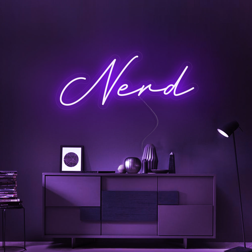 Nerd- LED Neon Signs