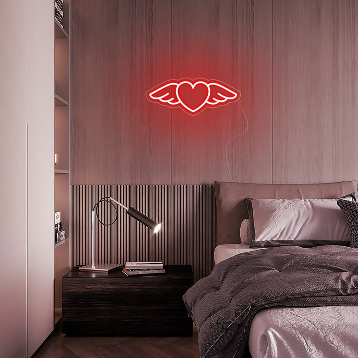 Mini Flying Heart - LED Neon Signs