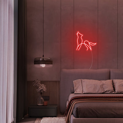 Mini Wolf - LED Neon Signs