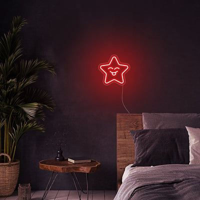 Mini Smile Star - LED Neon Signs
