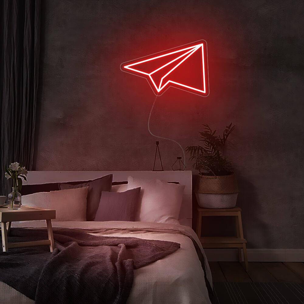 Mini Paper Plane - LED Neon Signs