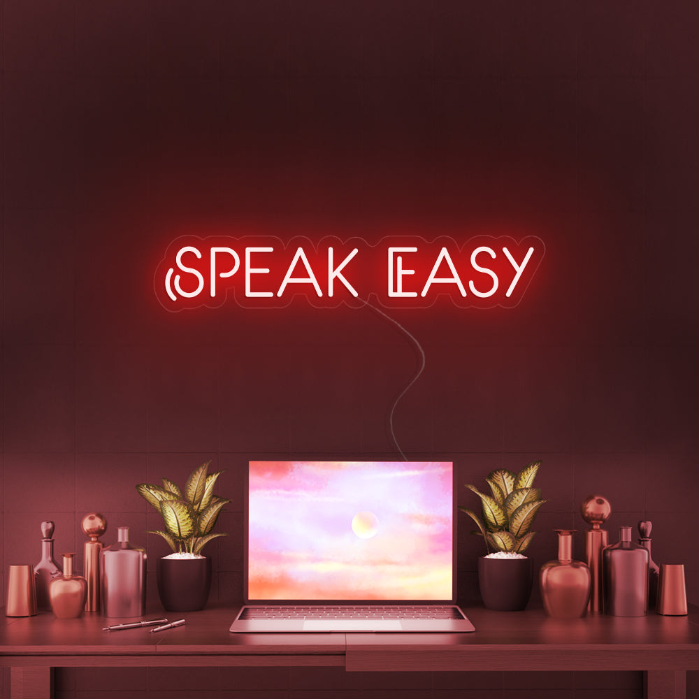 SPEAK EASY- LED Neon Signs