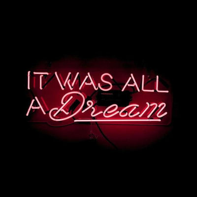 It was all a dream 1 - LED Neon Signs