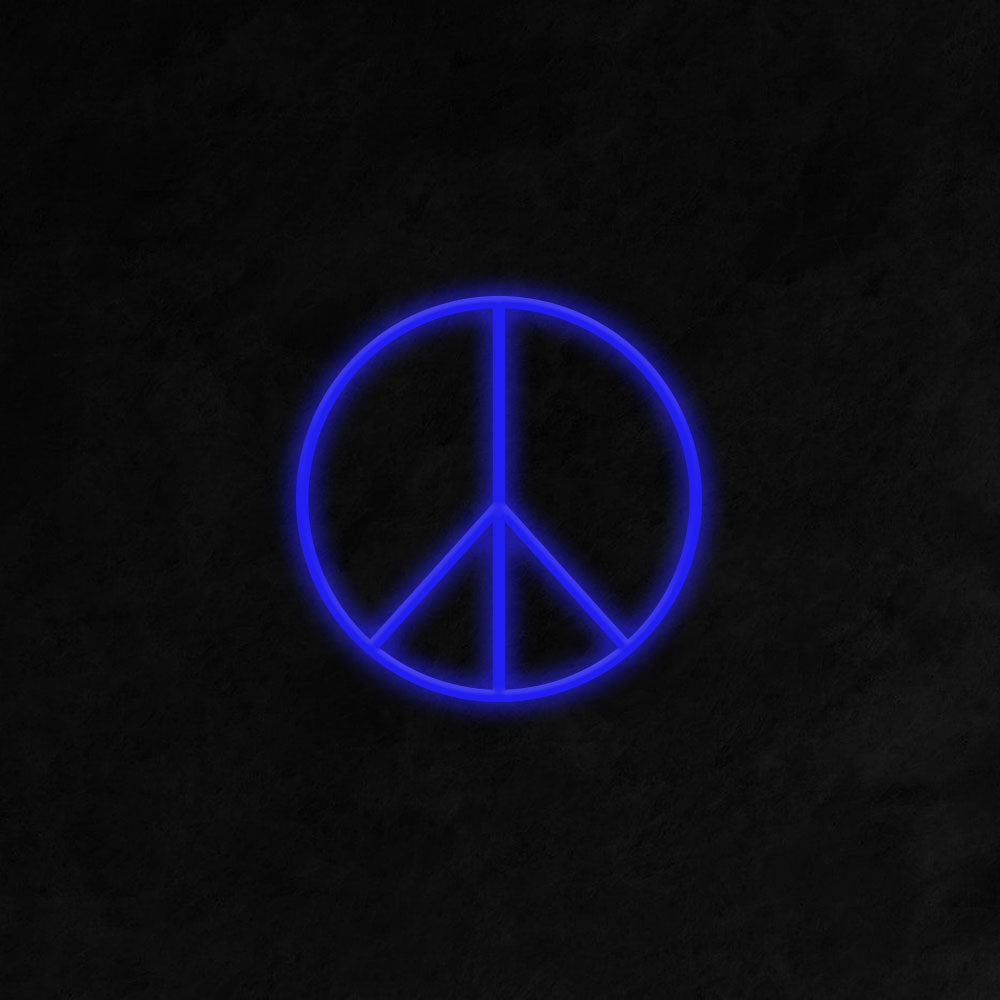 Peace Sign - LED Neon Signs