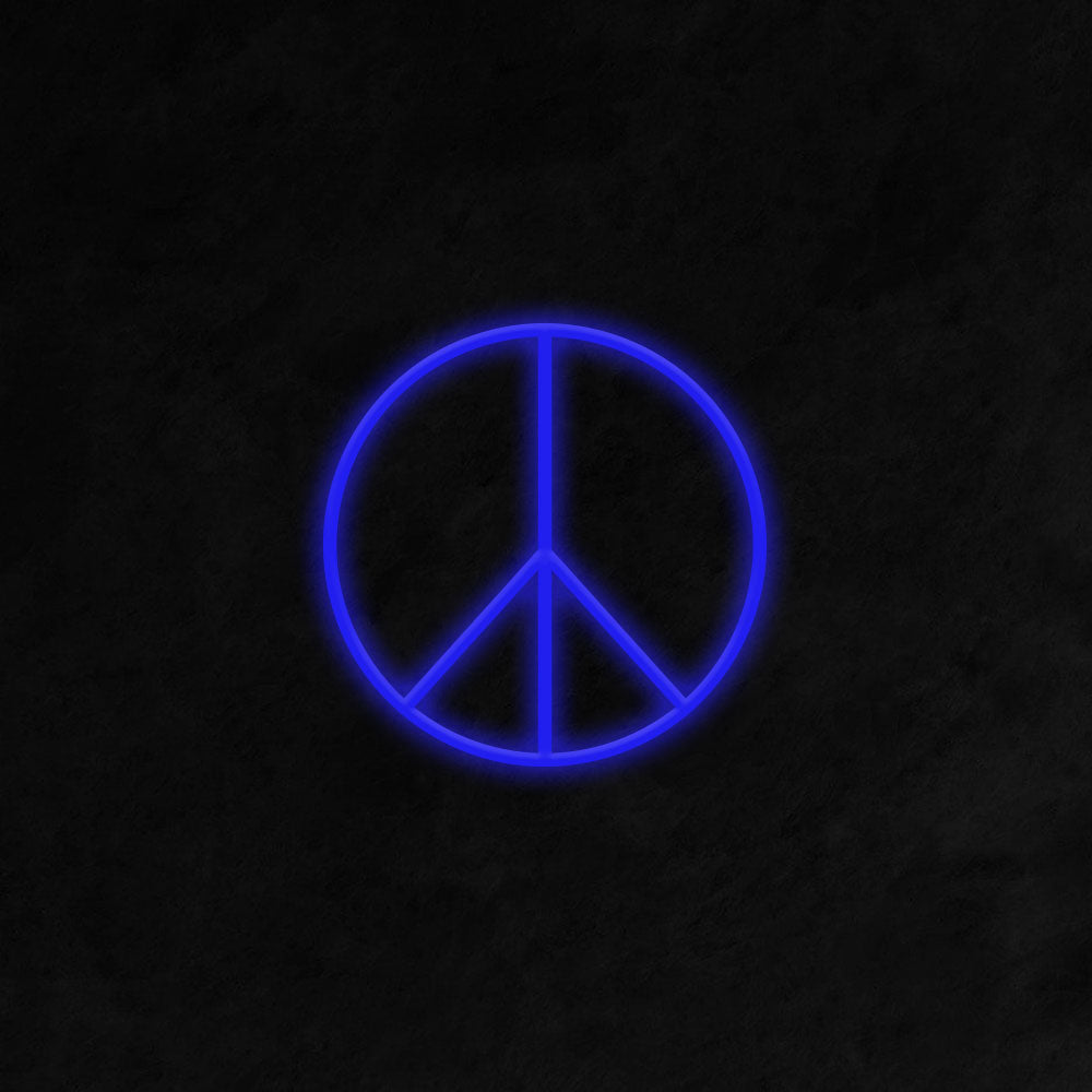 Peace Sign - LED Neon Signs