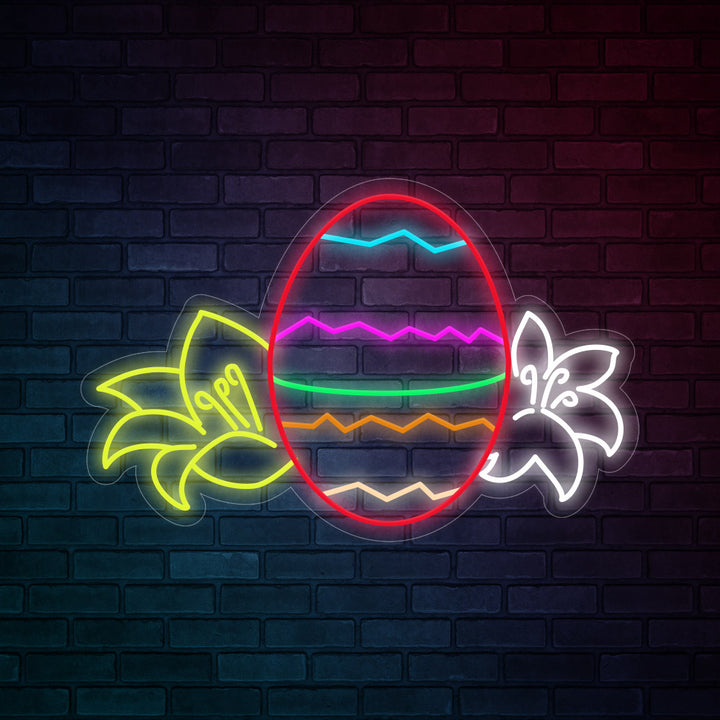 Easter Flowers & Easter Eggs-LED Neon Signs