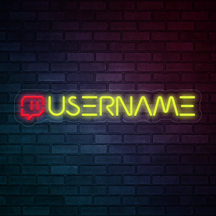 USERNAME- LED Neon Signs