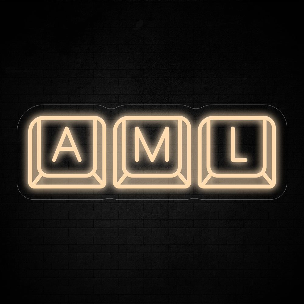 Custom Keyboard- LED Neon Signs