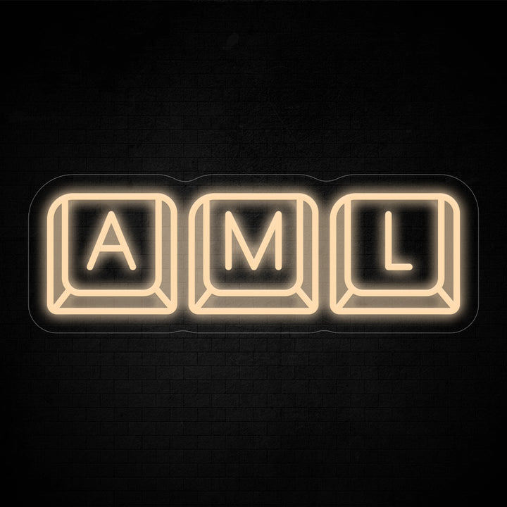 Custom Keyboard- LED Neon Signs
