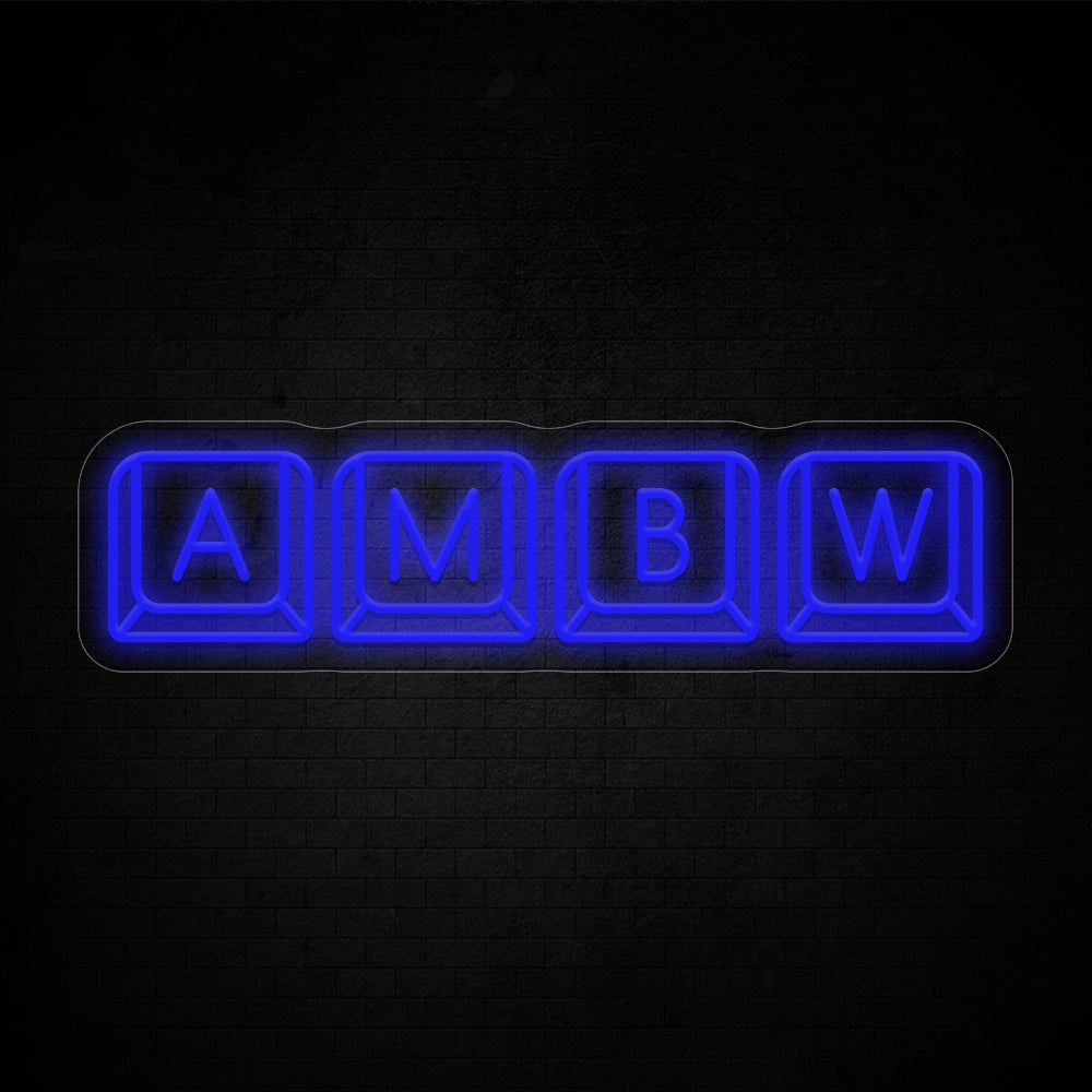 Custom Keyboard- LED Neon Signs