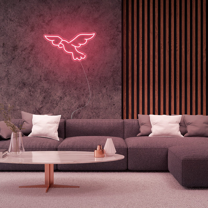 Mini Pigeon Bird - LED Neon Signs