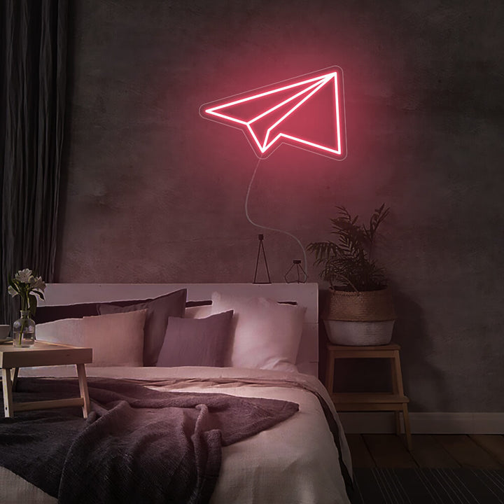 Mini Paper Plane - LED Neon Signs