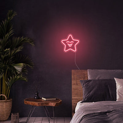 Mini Smile Star - LED Neon Signs