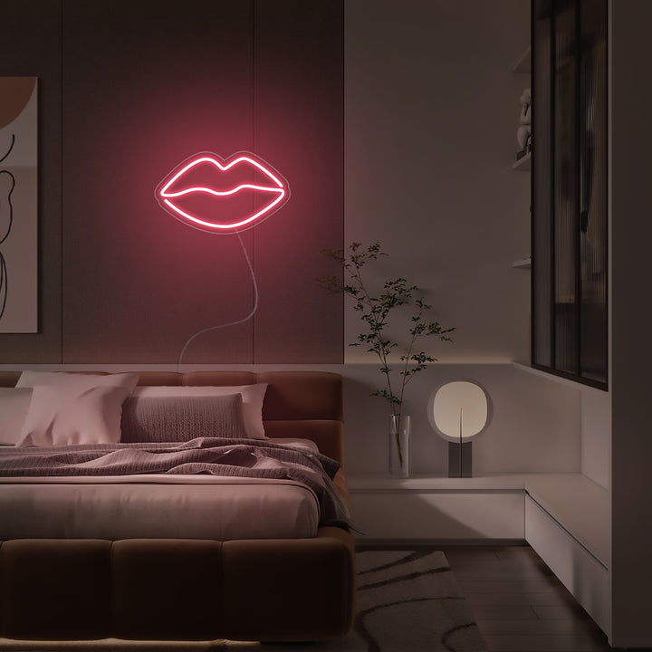 Mini Lips - LED Neon Signs