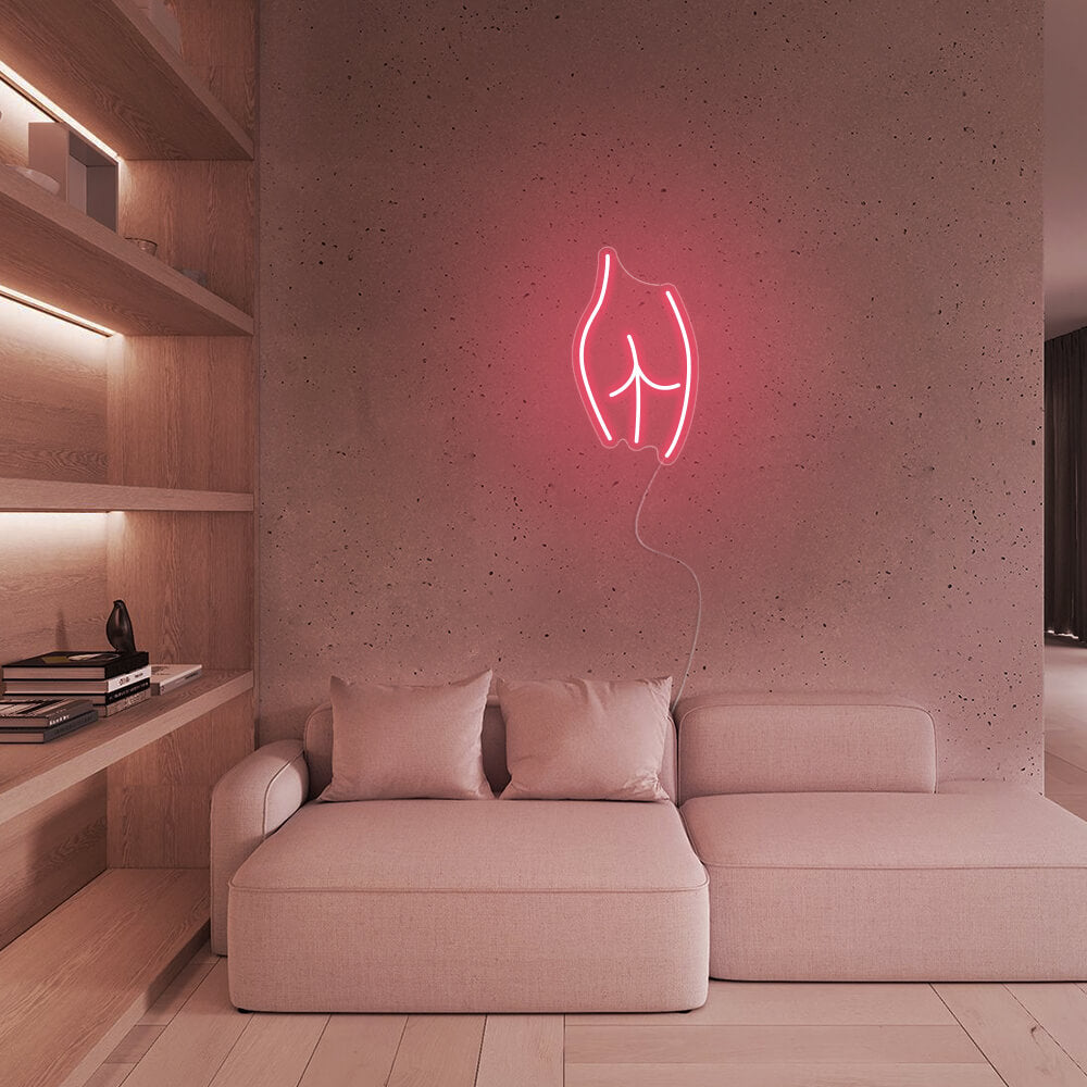 Mini Artistic Buttocks - LED Neon Signs