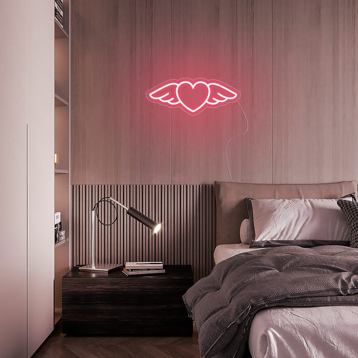 Mini Flying Heart - LED Neon Signs