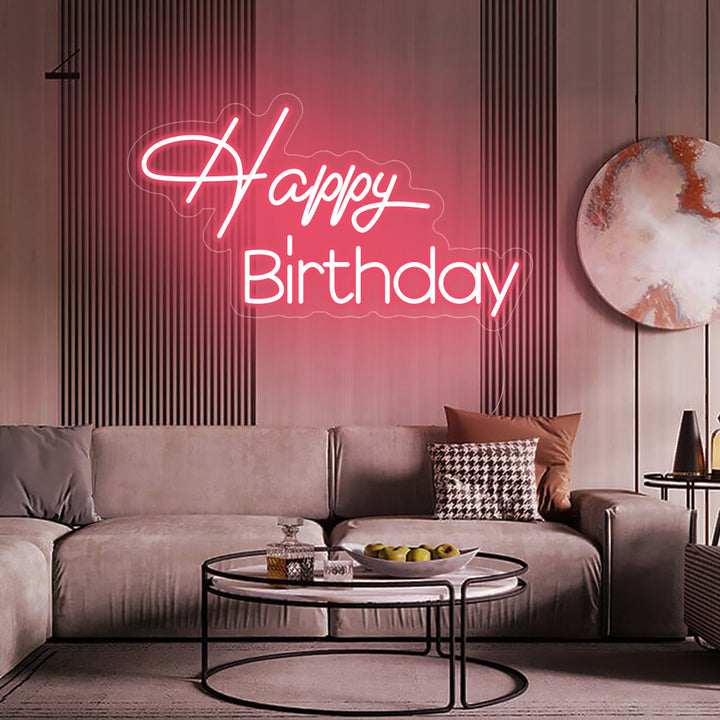 Happy Birthday - LED Neon Signs
