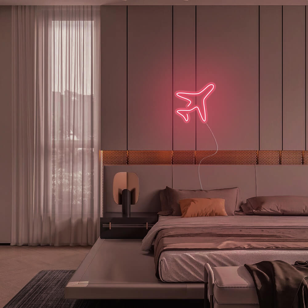 Mini Airplane - LED Neon Signs