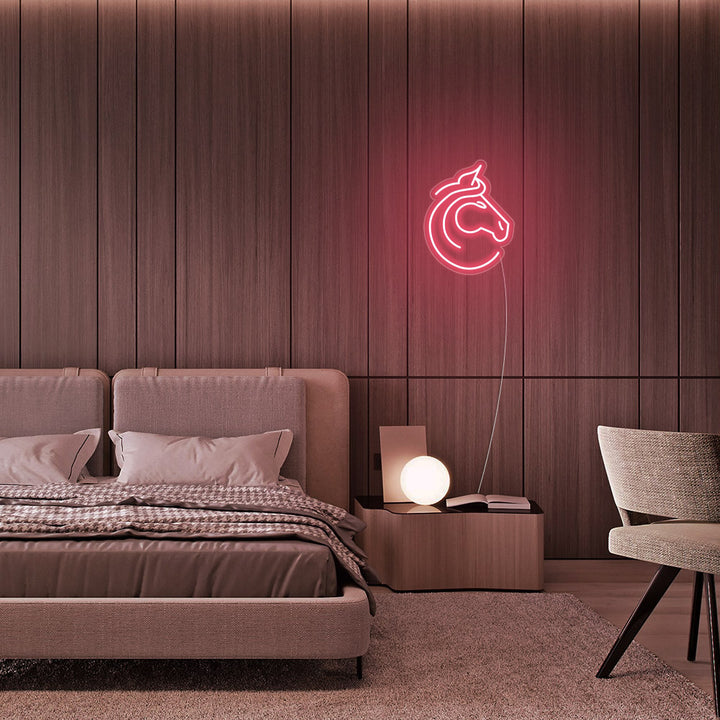 Steed Horse Head - LED Neon Signs- LED Neon Signs