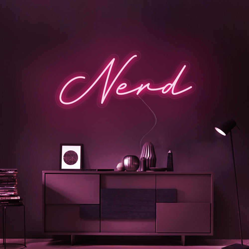 Nerd- LED Neon Signs