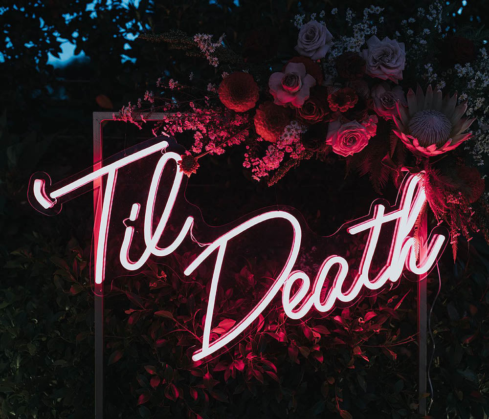 Til Death - LED Neon Signs