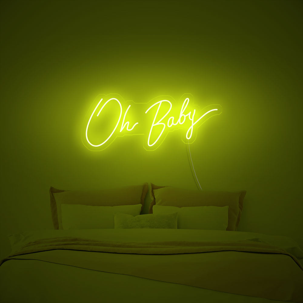 Oh baby - LED Neon Signs
