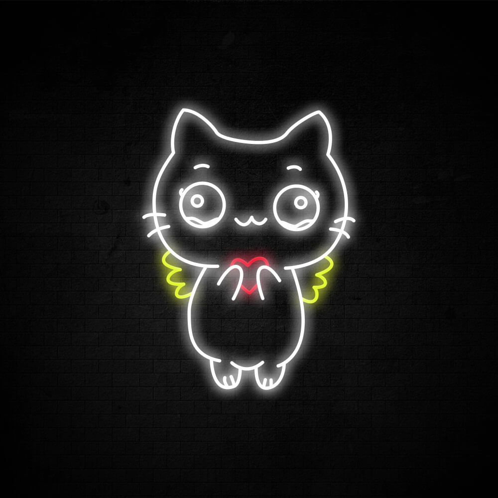 Cute Kitty - LED Neon Sign