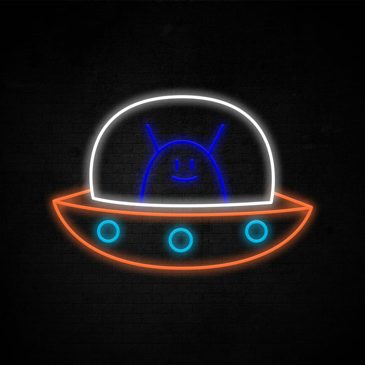 Alien spaceship- LED Neon Signs