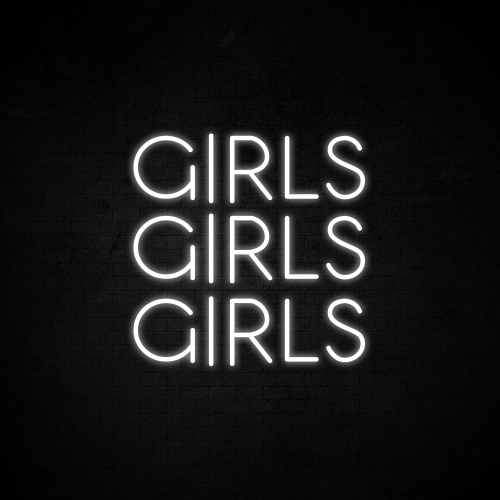 Girls Girls Girls - LED Neon Signs