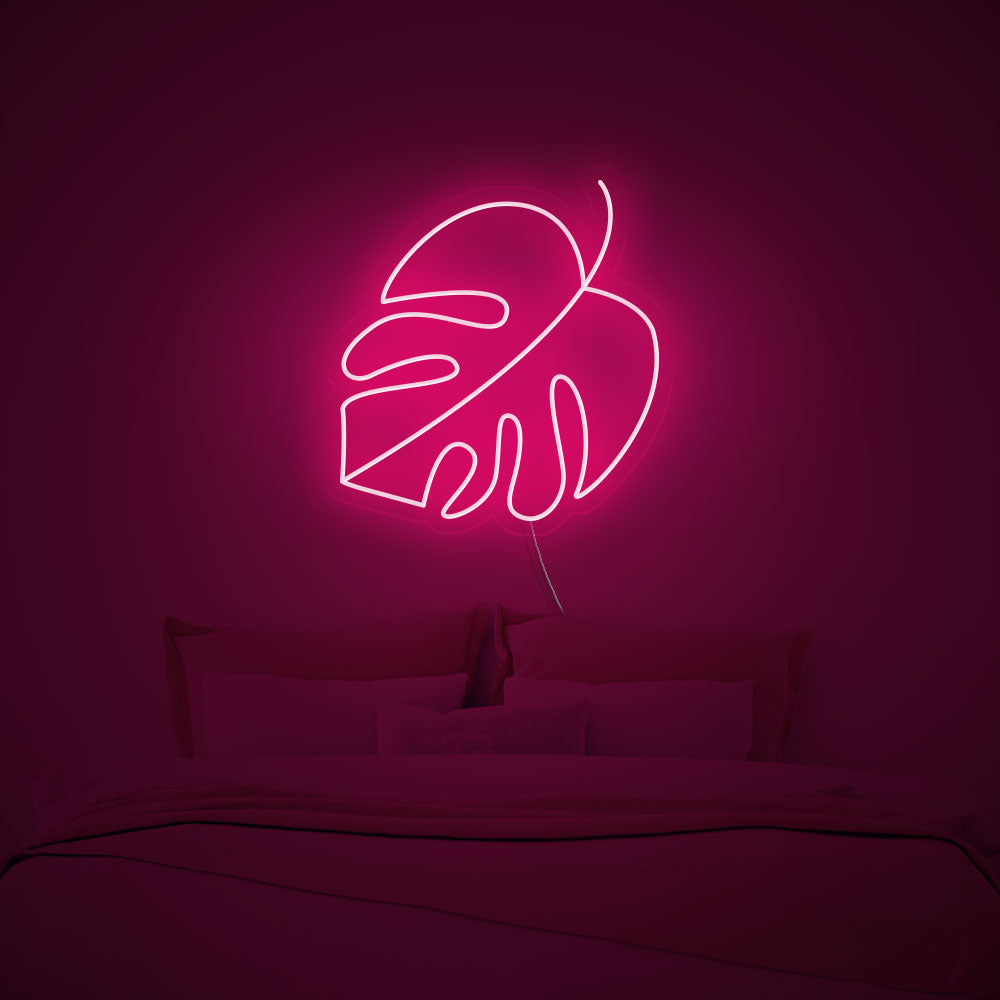 Monstera leaf - LED Neon Signs