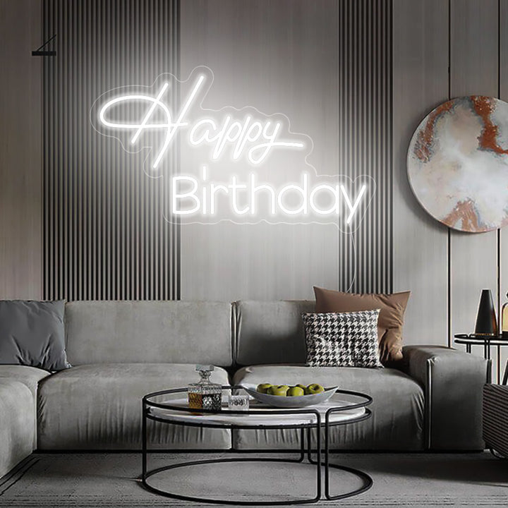 Happy Birthday - LED Neon Signs