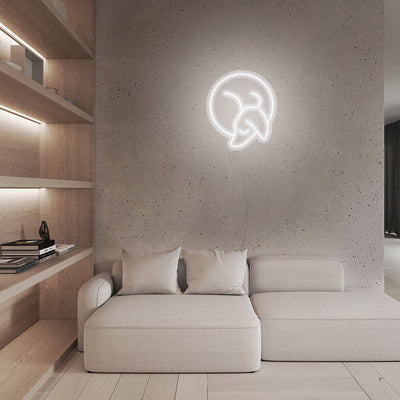 Mini Sleeping Dachshund - LED Neon Signs