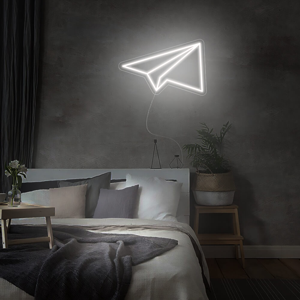 Mini Paper Plane - LED Neon Signs