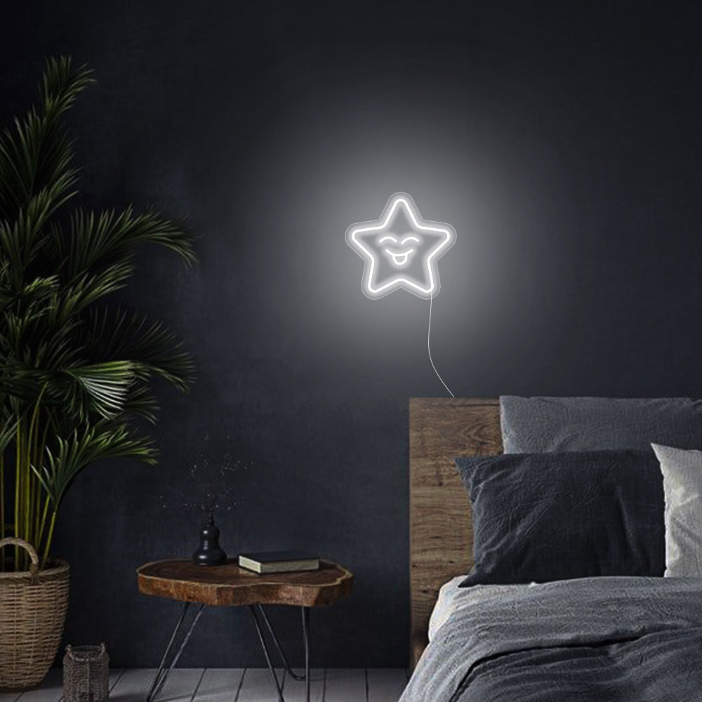 Mini Smile Star - LED Neon Signs