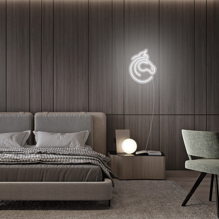 Steed Horse Head - LED Neon Signs- LED Neon Signs