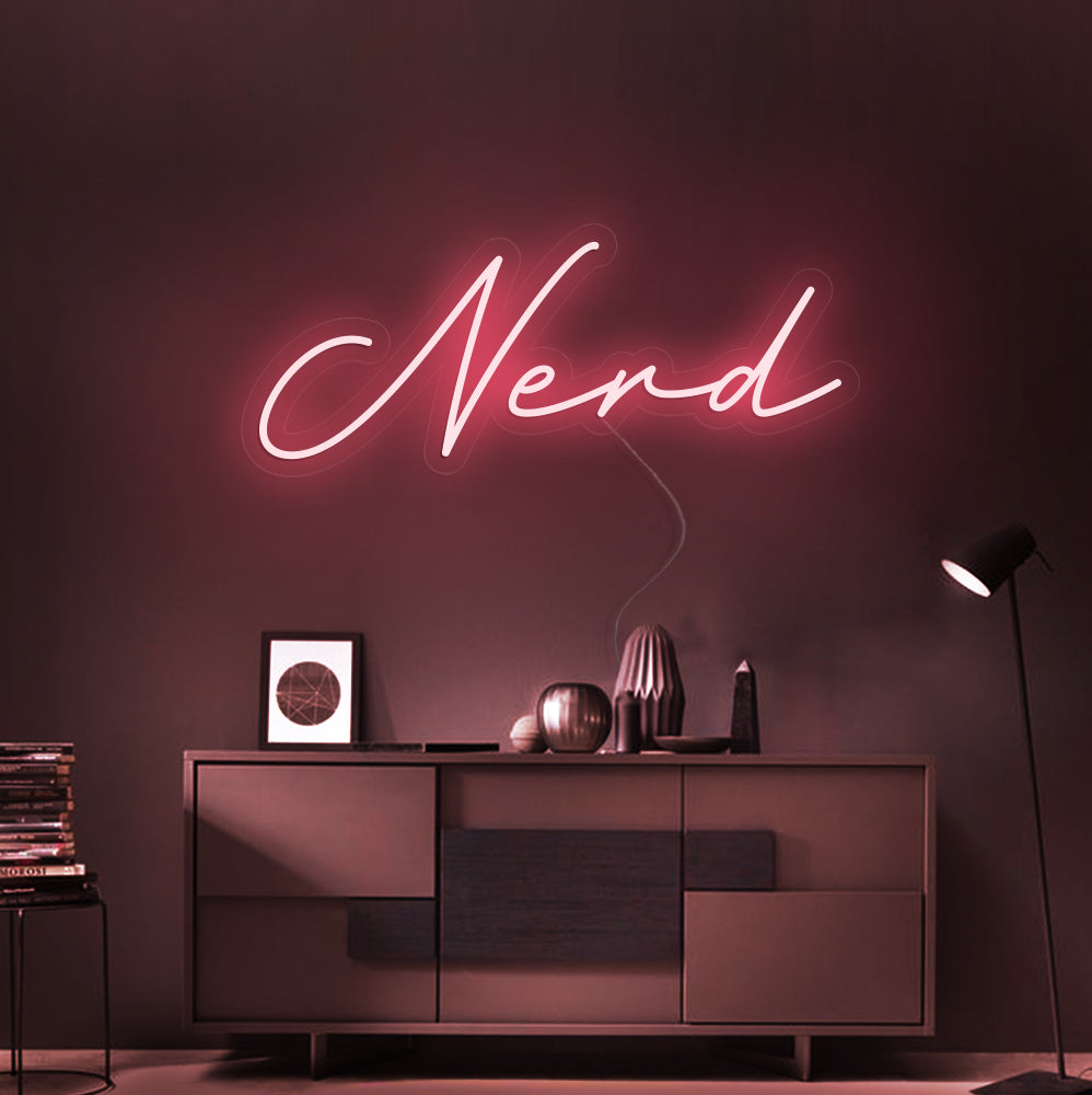 Nerd- LED Neon Signs