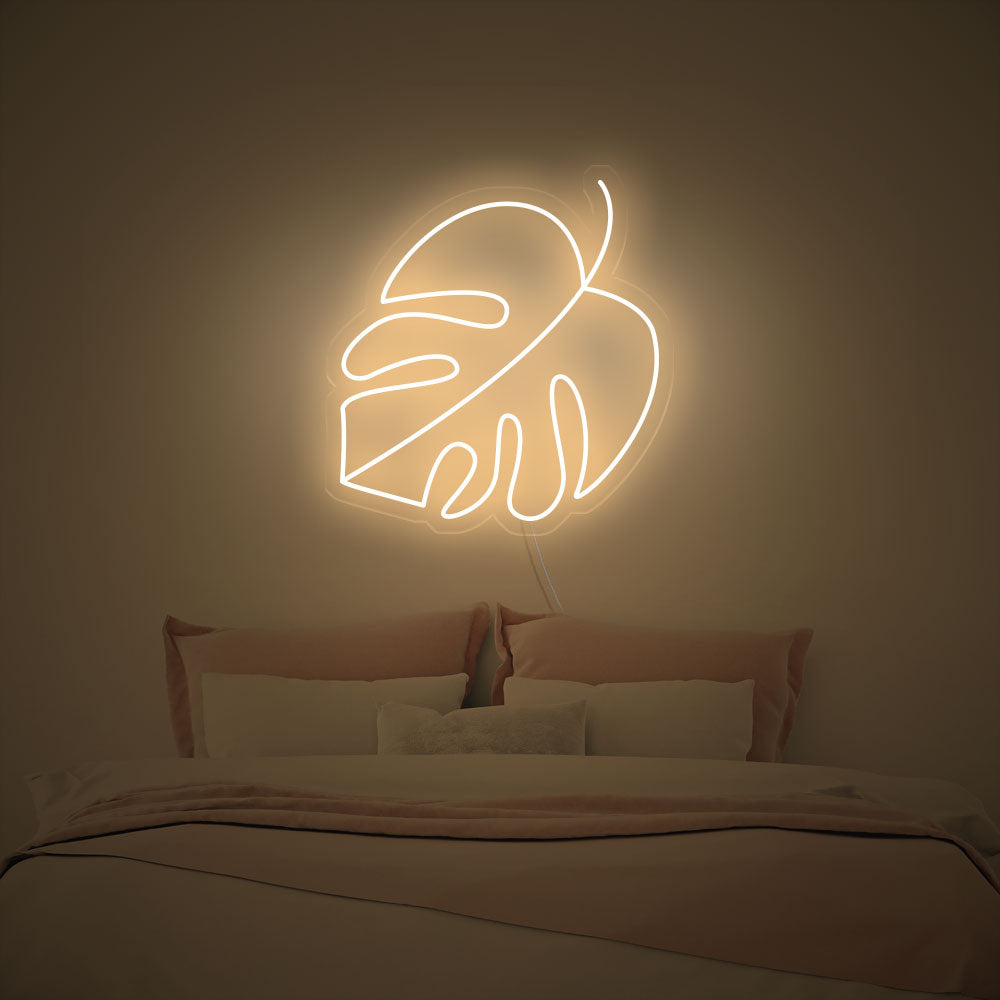 Monstera leaf - LED Neon Signs