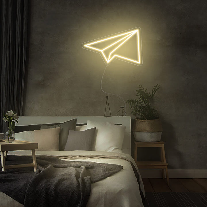 Mini Paper Plane - LED Neon Signs