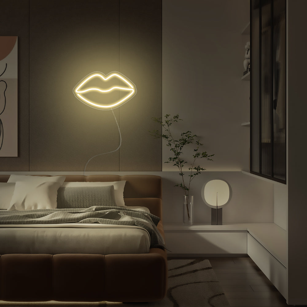 Mini Lips - LED Neon Signs